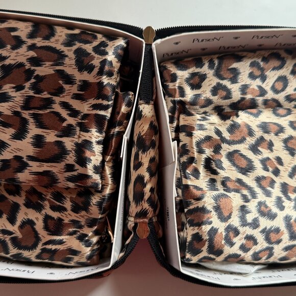 Pursen Jewelry Case Tiara Vacationer Cheetah Brand New - Picture 6 of 15